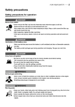 Preview for 5 page of Yanmar 6HYM-WET Operation Manual