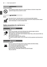 Preview for 6 page of Yanmar 6HYM-WET Operation Manual