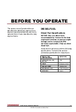 Preview for 33 page of Yanmar 6LPA-STP2 Operation Manual