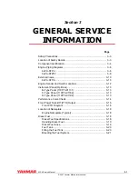 Предварительный просмотр 13 страницы Yanmar 6LPA-STP2 Service Manual