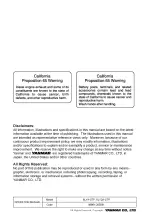 Preview for 2 page of Yanmar 6LY2A-STP Operation Manual