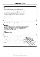 Preview for 13 page of Yanmar AW70V Operator'S Manual