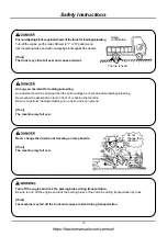 Preview for 14 page of Yanmar AW70V Operator'S Manual