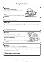 Preview for 15 page of Yanmar AW70V Operator'S Manual