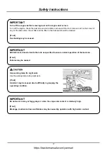 Preview for 18 page of Yanmar AW70V Operator'S Manual