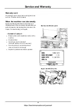 Preview for 23 page of Yanmar AW70V Operator'S Manual