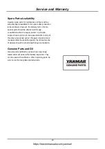 Preview for 24 page of Yanmar AW70V Operator'S Manual