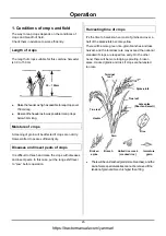 Preview for 46 page of Yanmar AW70V Operator'S Manual