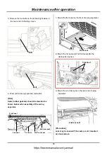 Preview for 66 page of Yanmar AW70V Operator'S Manual