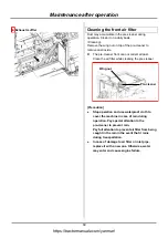 Preview for 70 page of Yanmar AW70V Operator'S Manual