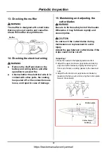 Preview for 83 page of Yanmar AW70V Operator'S Manual