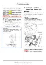 Preview for 84 page of Yanmar AW70V Operator'S Manual