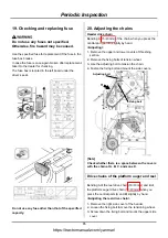 Preview for 86 page of Yanmar AW70V Operator'S Manual