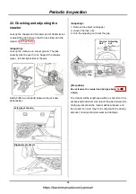 Preview for 95 page of Yanmar AW70V Operator'S Manual