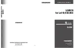 Yanmar CL Series Operator'S Manual preview