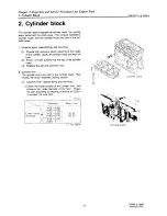 Предварительный просмотр 62 страницы Yanmar D27 Service Manual