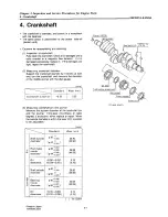 Предварительный просмотр 67 страницы Yanmar D27 Service Manual