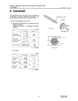 Предварительный просмотр 68 страницы Yanmar D27 Service Manual