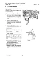 Предварительный просмотр 69 страницы Yanmar D27 Service Manual