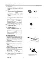 Предварительный просмотр 101 страницы Yanmar D27 Service Manual