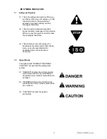 Preview for 4 page of Yanmar EF312T Operator'S Manual