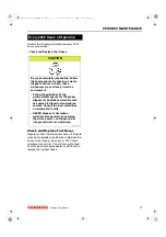 Preview for 89 page of Yanmar L100N Operation Manual