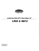 Предварительный просмотр 24 страницы Yanmar LR60 Operator'S Manual