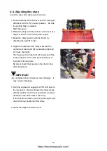 Preview for 20 page of Yanmar RH170 Operator'S Manual