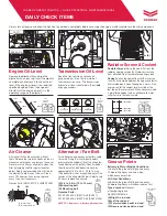 Preview for 4 page of Yanmar SA221 Quick Operation & Maintenance Manual