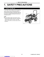 Preview for 9 page of Yanmar SC 2400 Operator'S Manual