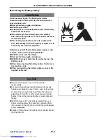 Preview for 116 page of Yanmar SC 2400 Operator'S Manual