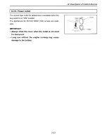 Preview for 69 page of Yanmar ViO 27-5 Operation & Maintenance Manual