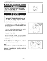 Preview for 74 page of Yanmar ViO 27-5 Operation & Maintenance Manual