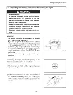 Preview for 83 page of Yanmar ViO 27-5 Operation & Maintenance Manual