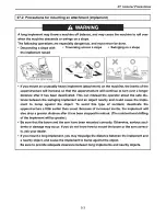 Preview for 219 page of Yanmar ViO 27-5 Operation & Maintenance Manual