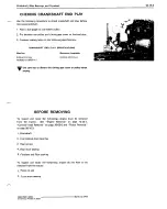 Preview for 126 page of Yanmar YM276 Service Manual