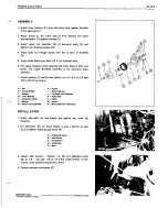 Preview for 202 page of Yanmar YM276 Service Manual