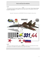 Предварительный просмотр 7 страницы Yard Bird MIG-29 Park Jet Instruction Manual