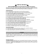 Preview for 3 page of YARD Commander SP31128 Instruction & Assembly Manual