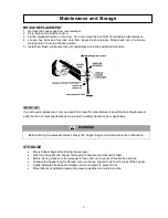 Preview for 17 page of YARD Commander SP31128 Instruction & Assembly Manual