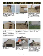 Preview for 14 page of Yard Craft 7x7 Edgemont Garden Shed Assembly Instructions Manual