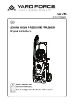 Предварительный просмотр 1 страницы Yard force EW U13A Original Instructions Manual