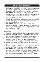 Preview for 11 page of Yard force EW U13A Original Instructions Manual
