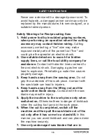 Preview for 17 page of Yard force GDGS12 Original Instruction Manual