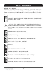 Предварительный просмотр 6 страницы Yard force GM A46 Operator'S Manual