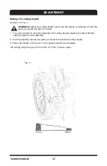 Предварительный просмотр 14 страницы Yard force GM A46 Operator'S Manual