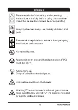 Preview for 13 page of Yard force GM B46 Original Instructions Manual