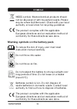 Предварительный просмотр 19 страницы Yard force GR40 Original Instructions Manual