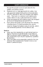 Preview for 16 page of Yard force GT5664 Original Instruction