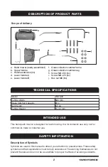 Preview for 4 page of Yard force HM A30 Instruction Manual